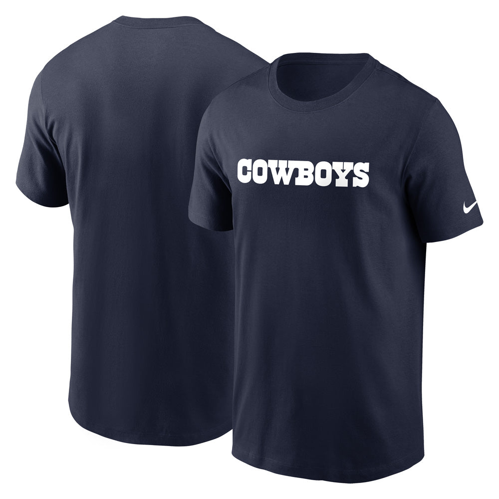 NFL Dallas Cowboys Nike Wordmark Essential Tee