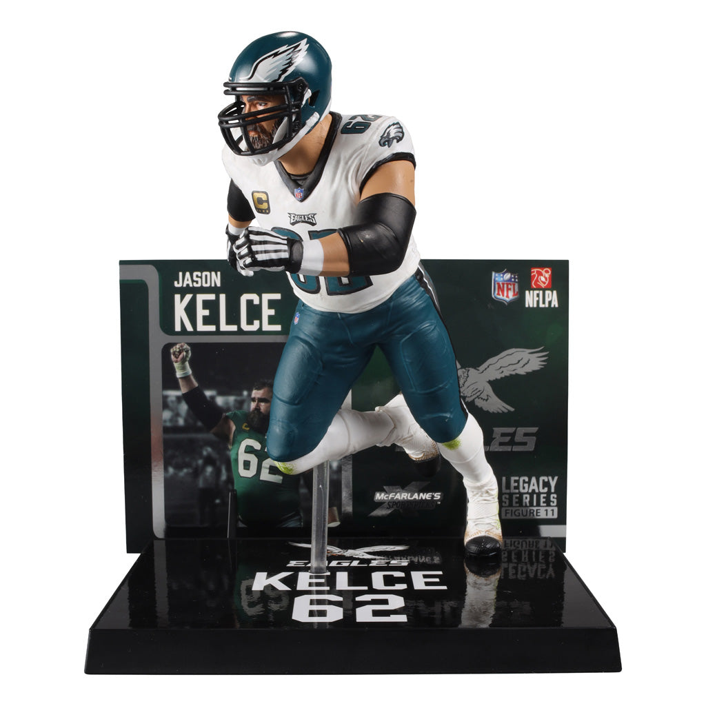 NFL Philadelphia Eagles Jason Kelce McFarlane 7&quot; Platinum Collectible Figure