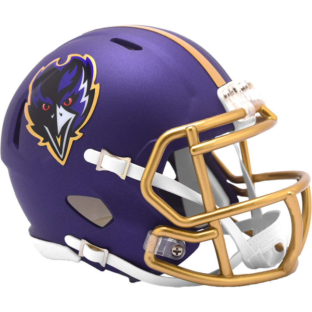 NFL Baltimore Ravens Riddell Alternate Mini Speed Helmet