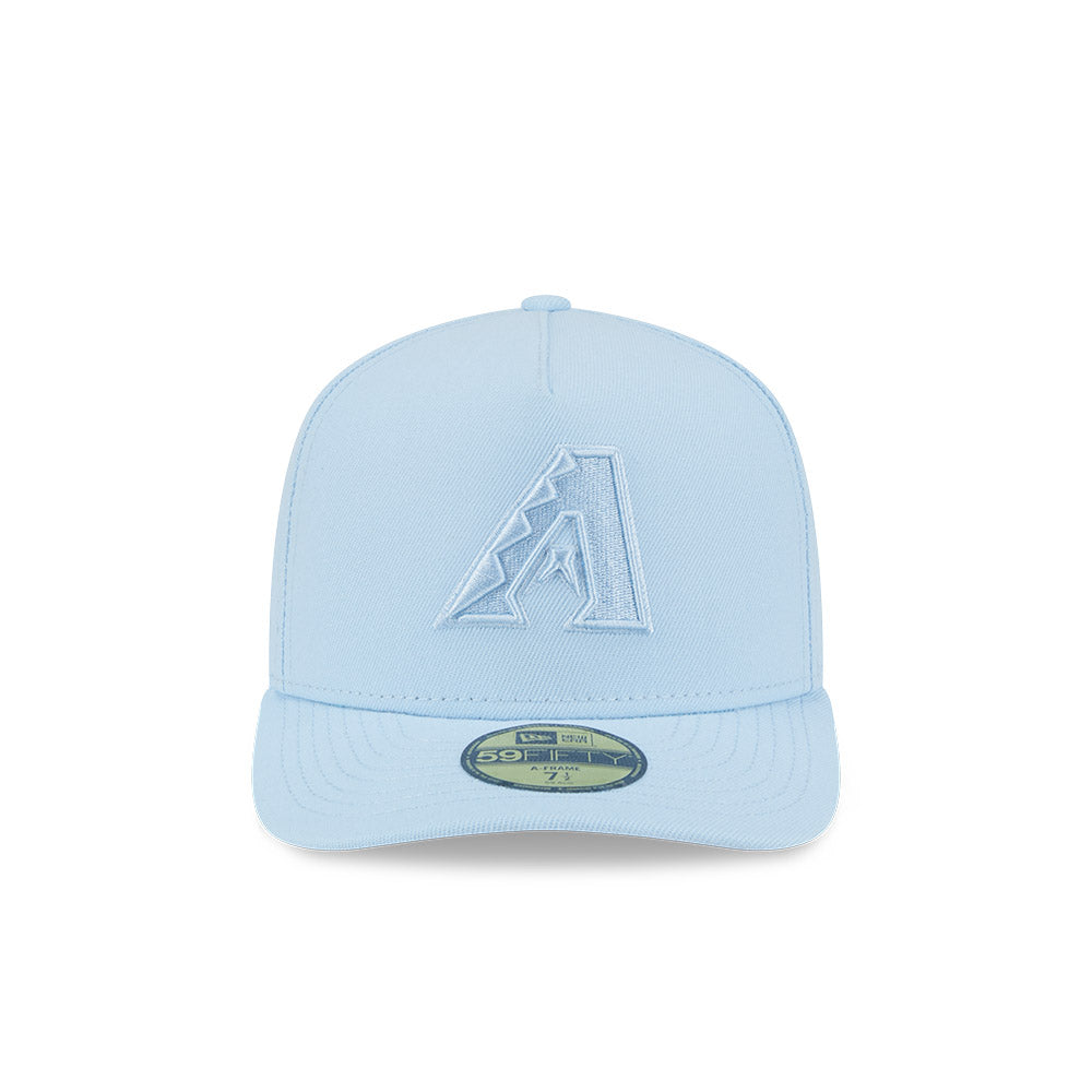 MLB Arizona Diamondbacks New Era Tonal Blue 59FIFTY A-Frame Fitted Hat - Blue