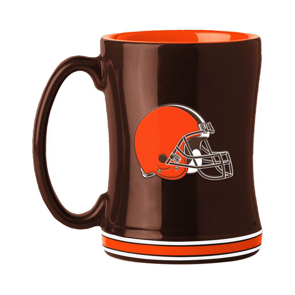 NFL Cleveland Browns Logo Brands Relief Mug