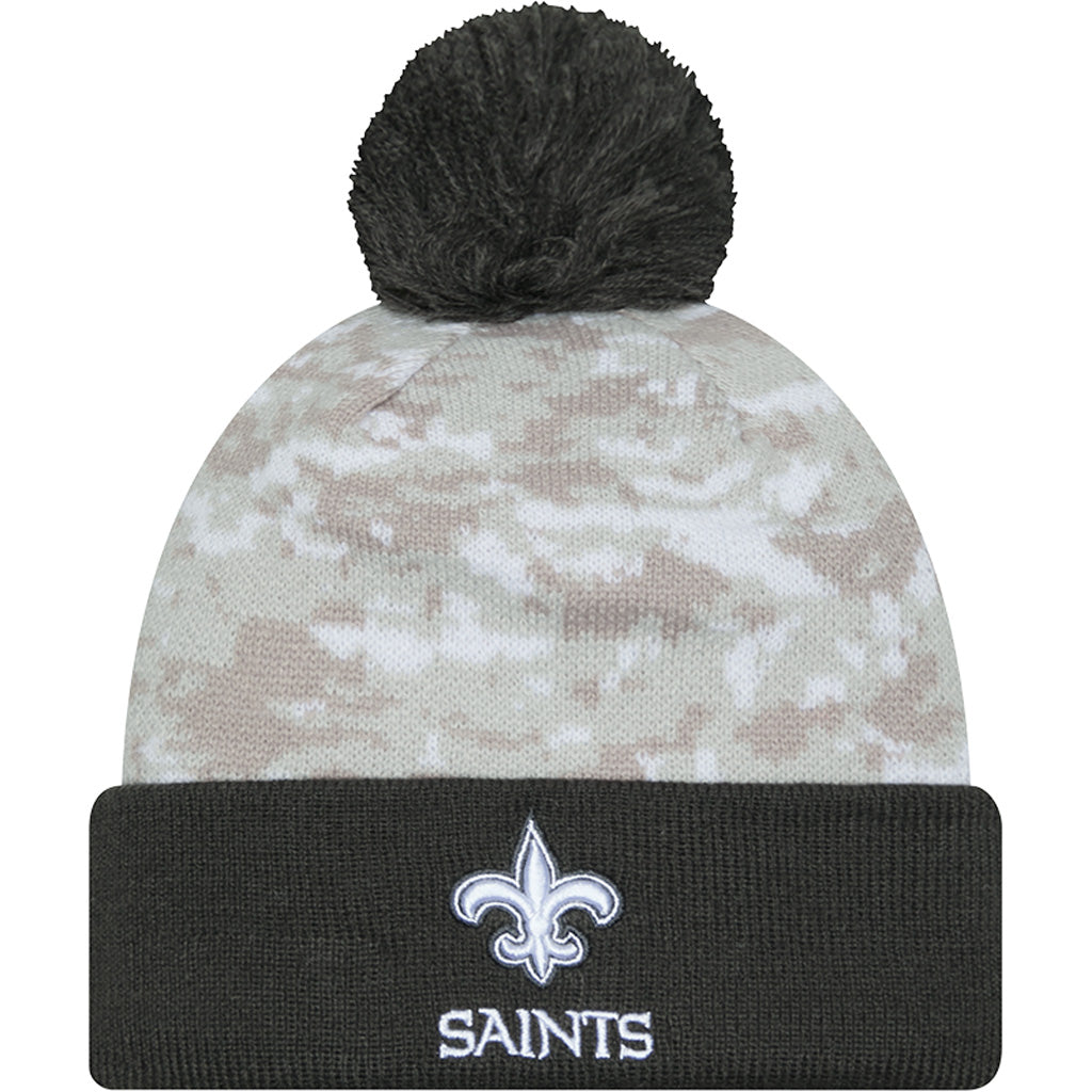 NFL New Orleans Saints New Era 2024 Salute to Service Knit Hat