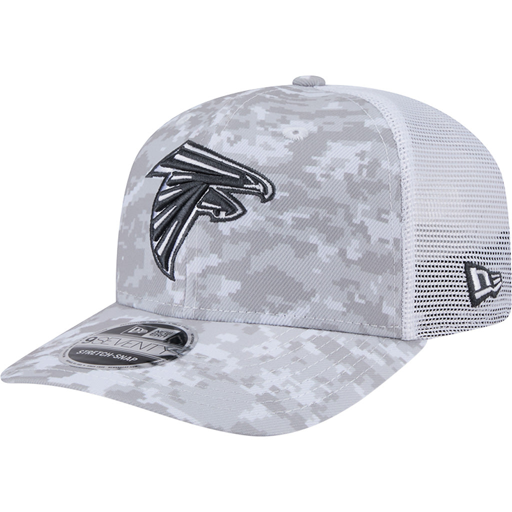 NFL Atlanta Falcons New Era 2024 Salute to Service 9SEVENTY Stretch-Snapback Hat