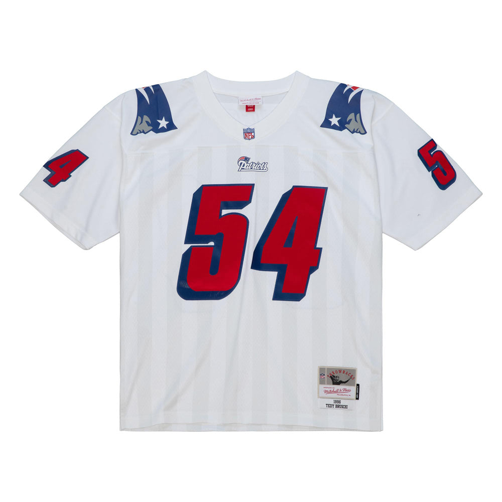 NFL New England Patriots Teddy Bruschi Mitchell &amp; Ness 1996 Legacy Jersey