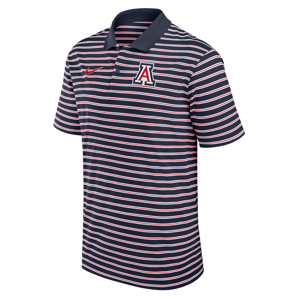 NCAA Arizona Wildcats Nike Striped Polo