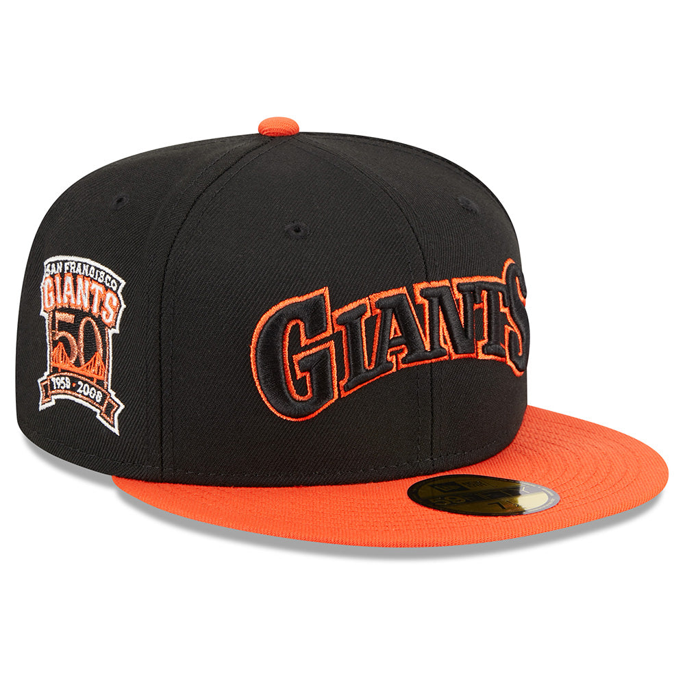 MLB San Francisco Giants New Era Cooperstown Jersey Script 59FIFTY Fitted