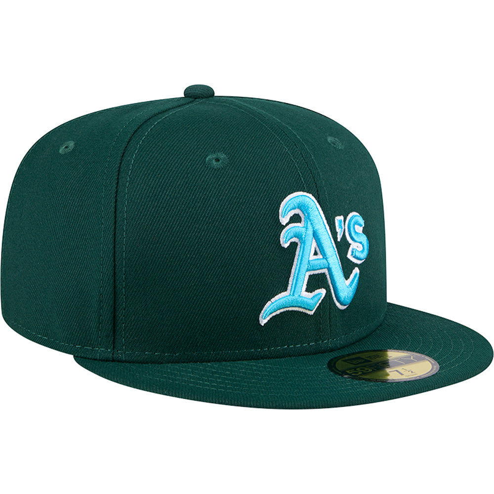 MLB Oakland Athletics New Era 2024 Father&#39;s Day On-Field 59FIFTY Fitted Hat