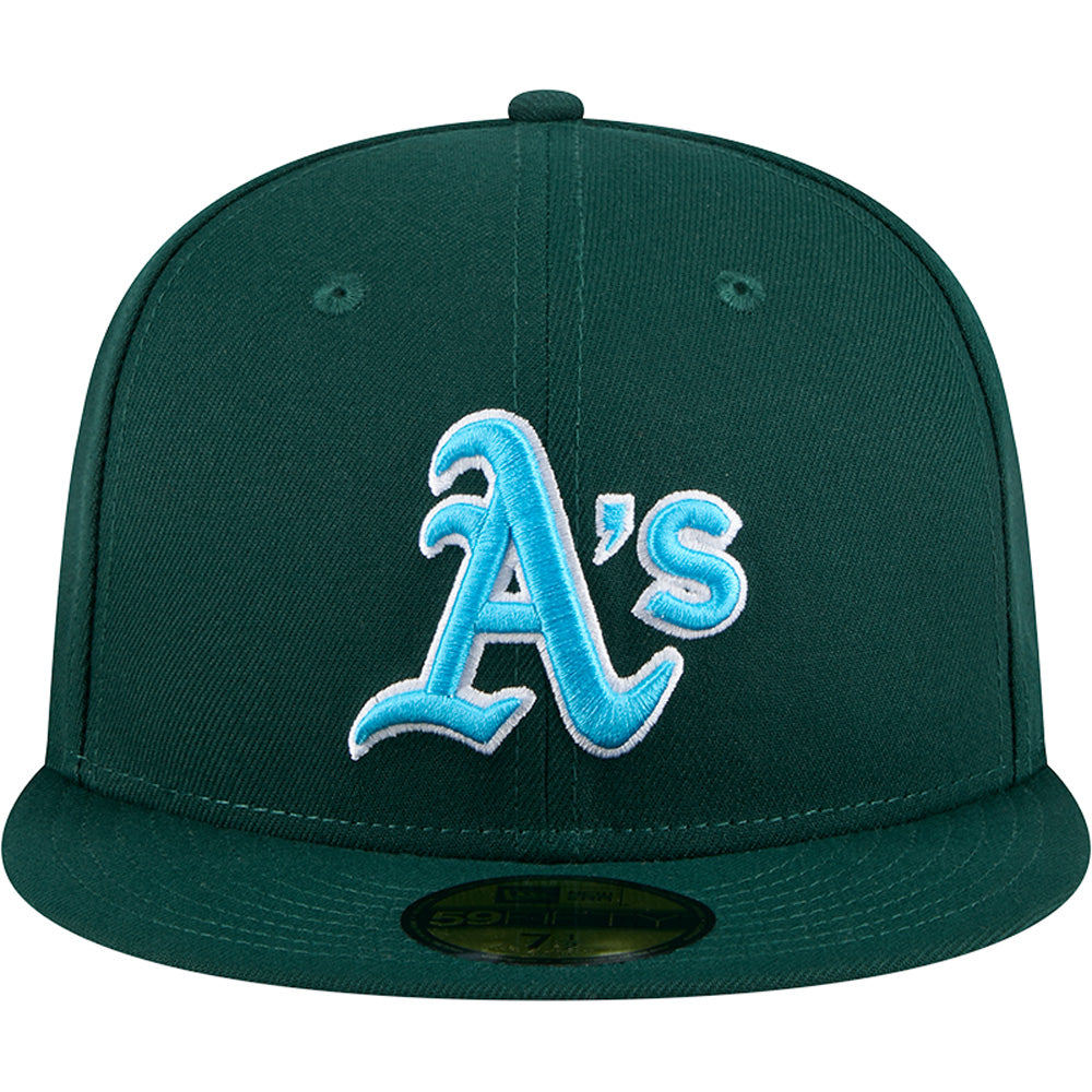 MLB Oakland Athletics New Era 2024 Father&#39;s Day On-Field 59FIFTY Fitted Hat