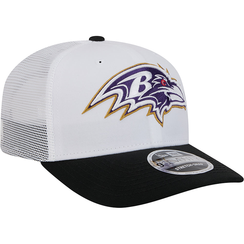 NFL Baltimore Ravens New Era 2024 Training 9SEVENTY Stretch-Snapback