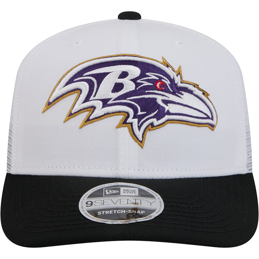 NFL Baltimore Ravens New Era 2024 Training 9SEVENTY Stretch-Snapback