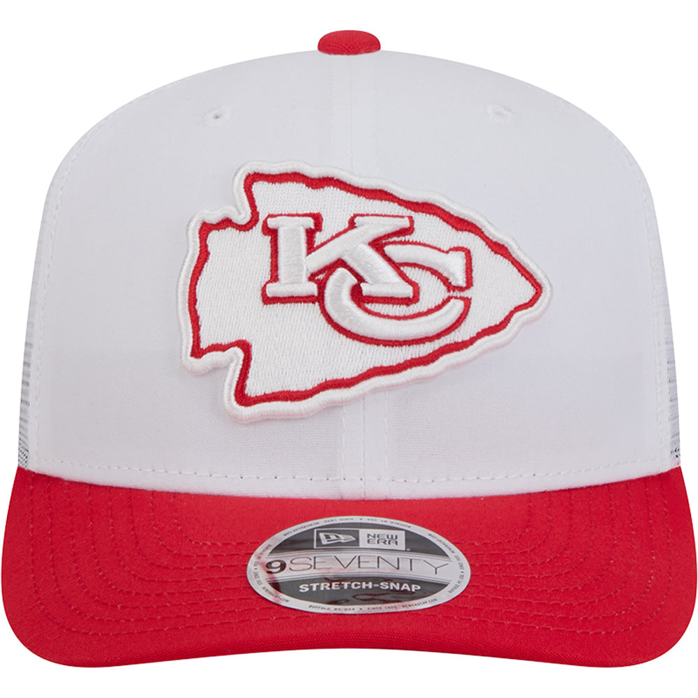 NFL Kansas City Chiefs New Era 2024 Training 9SEVENTY Stretch-Snapback