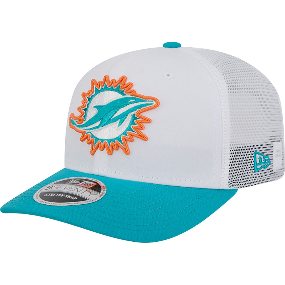 NFL Miami Dolphins New Era 2024 Training 9SEVENTY Stretch-Snapback