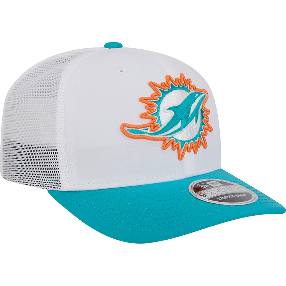 NFL Miami Dolphins New Era 2024 Training 9SEVENTY Stretch-Snapback