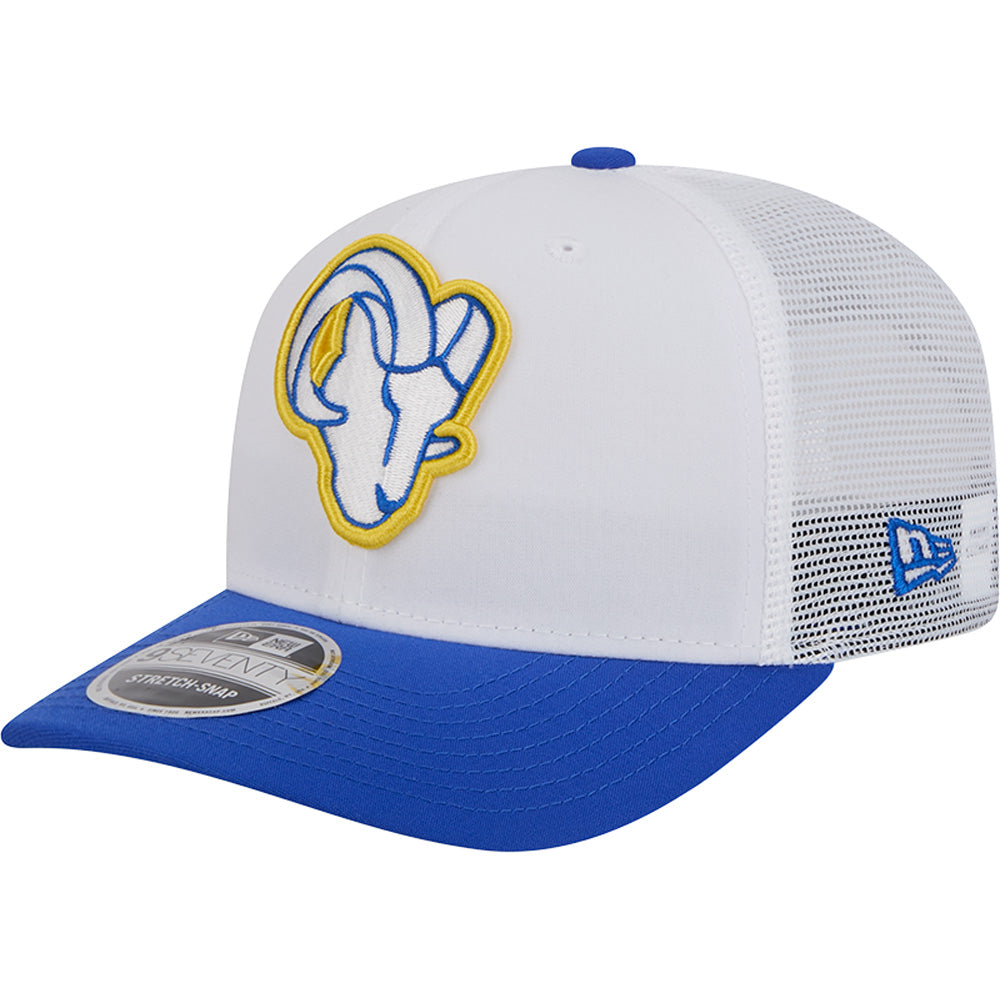 NFL Los Angeles Rams New Era 2024 Training 9SEVENTY Stretch-Snapback