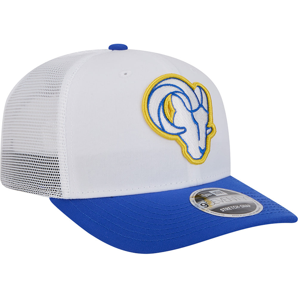 NFL Los Angeles Rams New Era 2024 Training 9SEVENTY Stretch-Snapback