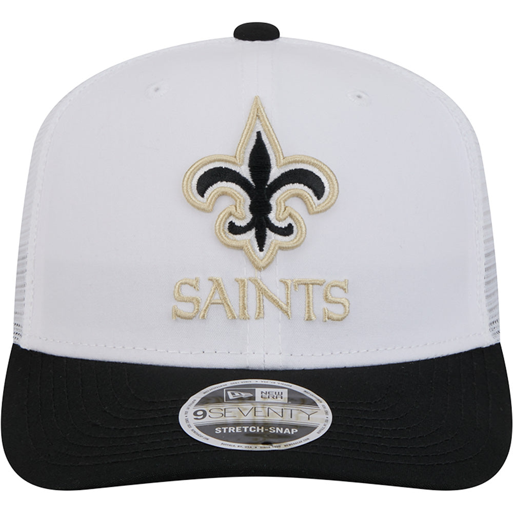 NFL New Orleans Saints New Era 2024 Training 9SEVENTY Stretch-Snapback