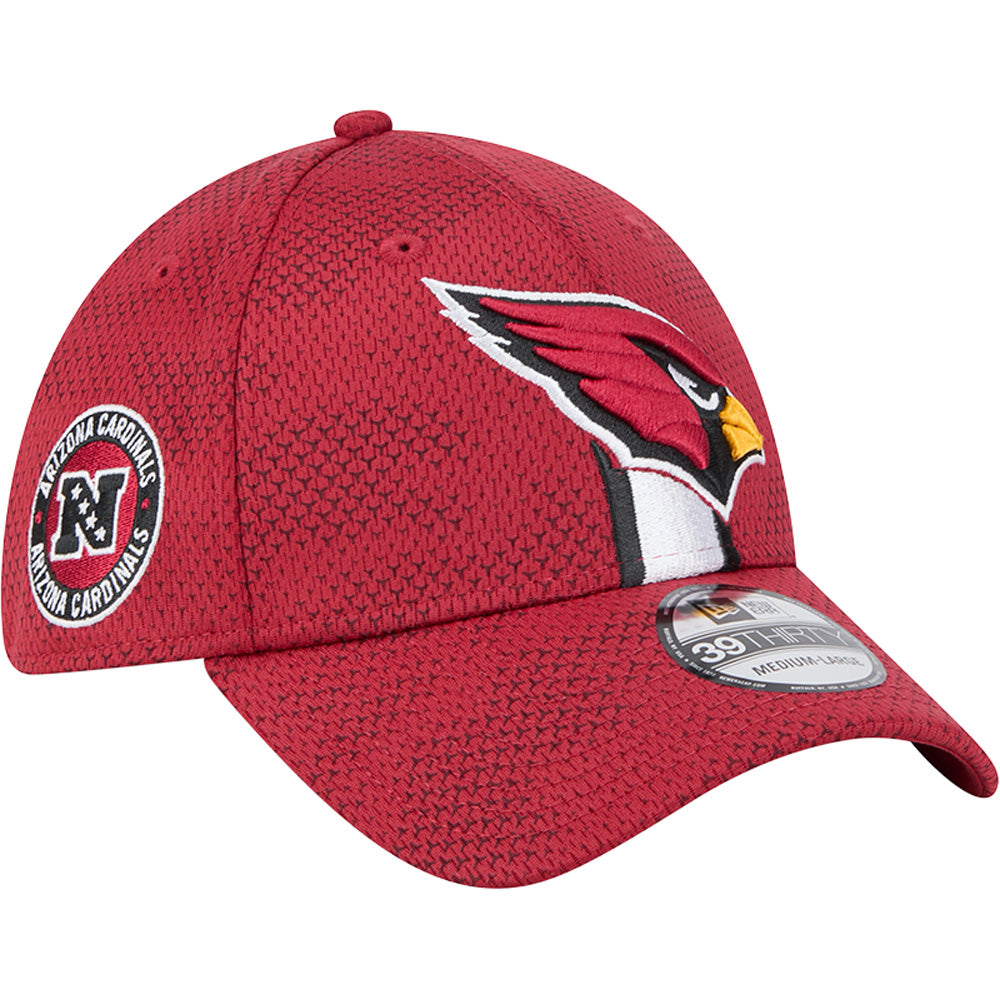 NFL Arizona Cardinals New Era 2024/25 Sideline 39THIRTY Flex Fit Hat