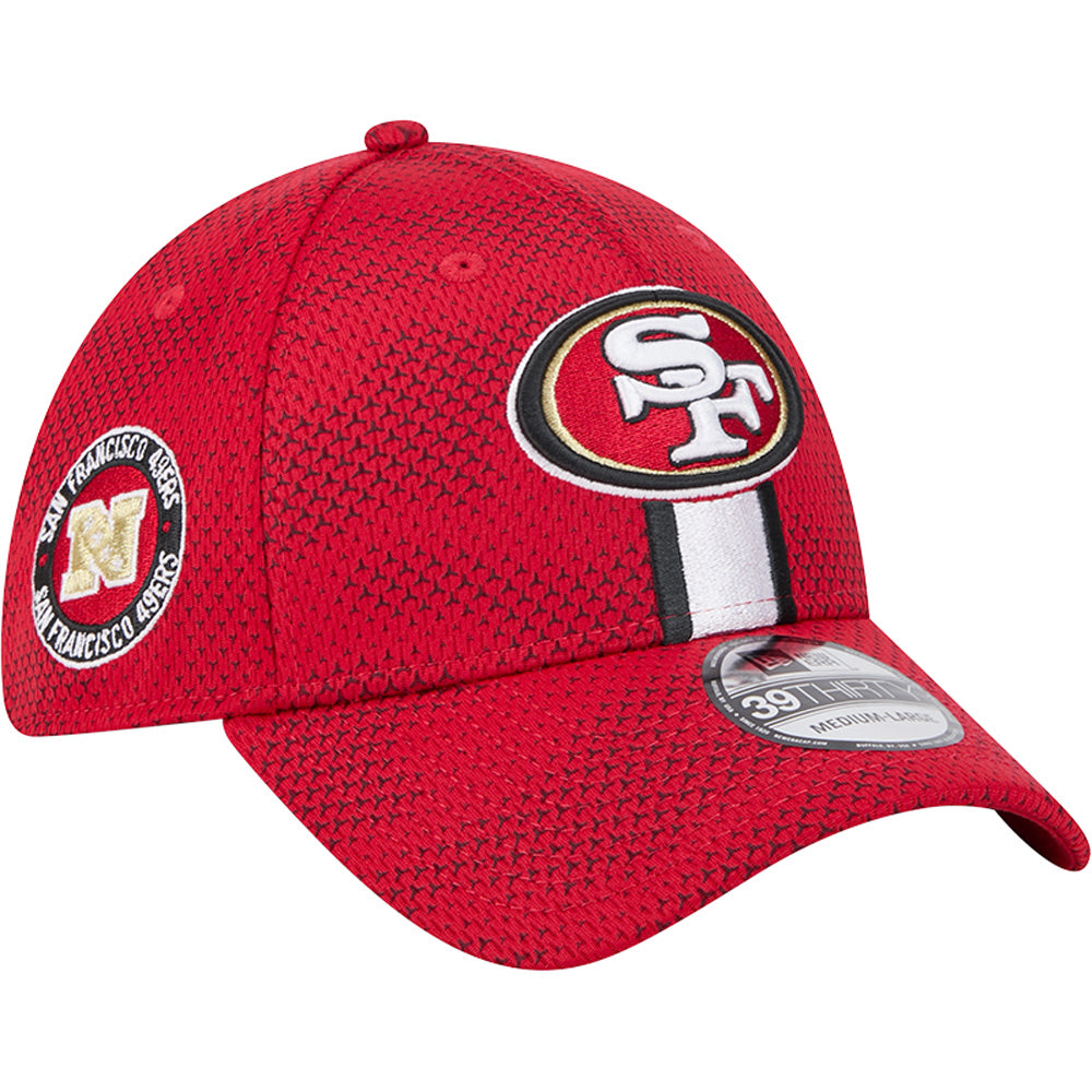 NFL San Francisco 49ers New Era 2024/25 Sideline 39THIRTY Flex Fit Hat