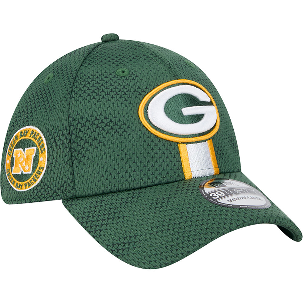 NFL Green Bay Packers New Era 2024/25 Sideline 39THIRTY Flex Fit Hat