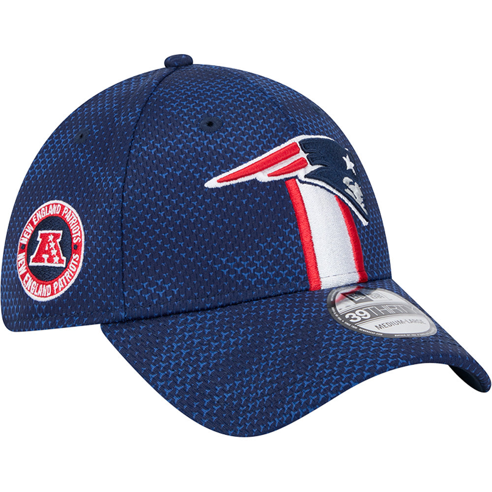 NFL New England Patriots New Era 2024/25 Sideline 39THIRTY Flex Fit Hat