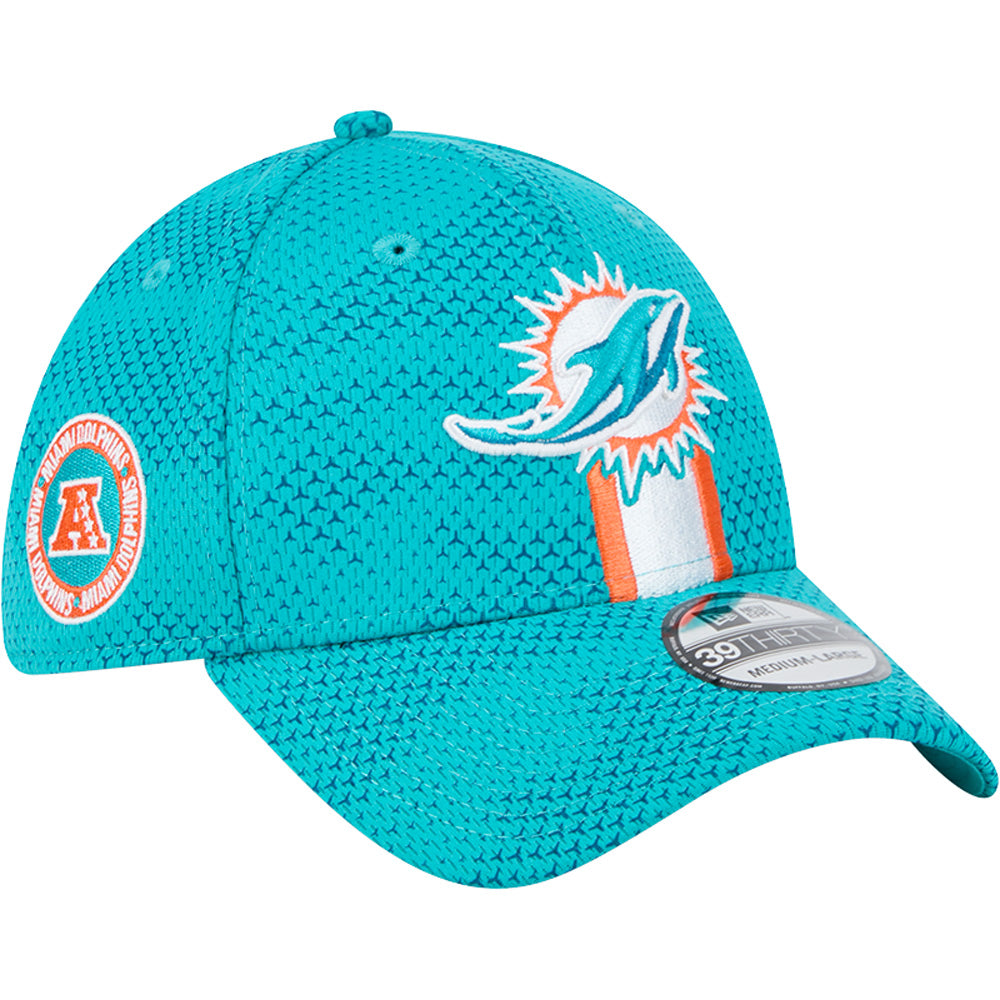 NFL Miami Dolphins New Era 2024/25 Sideline 39THIRTY Flex Fit Hat