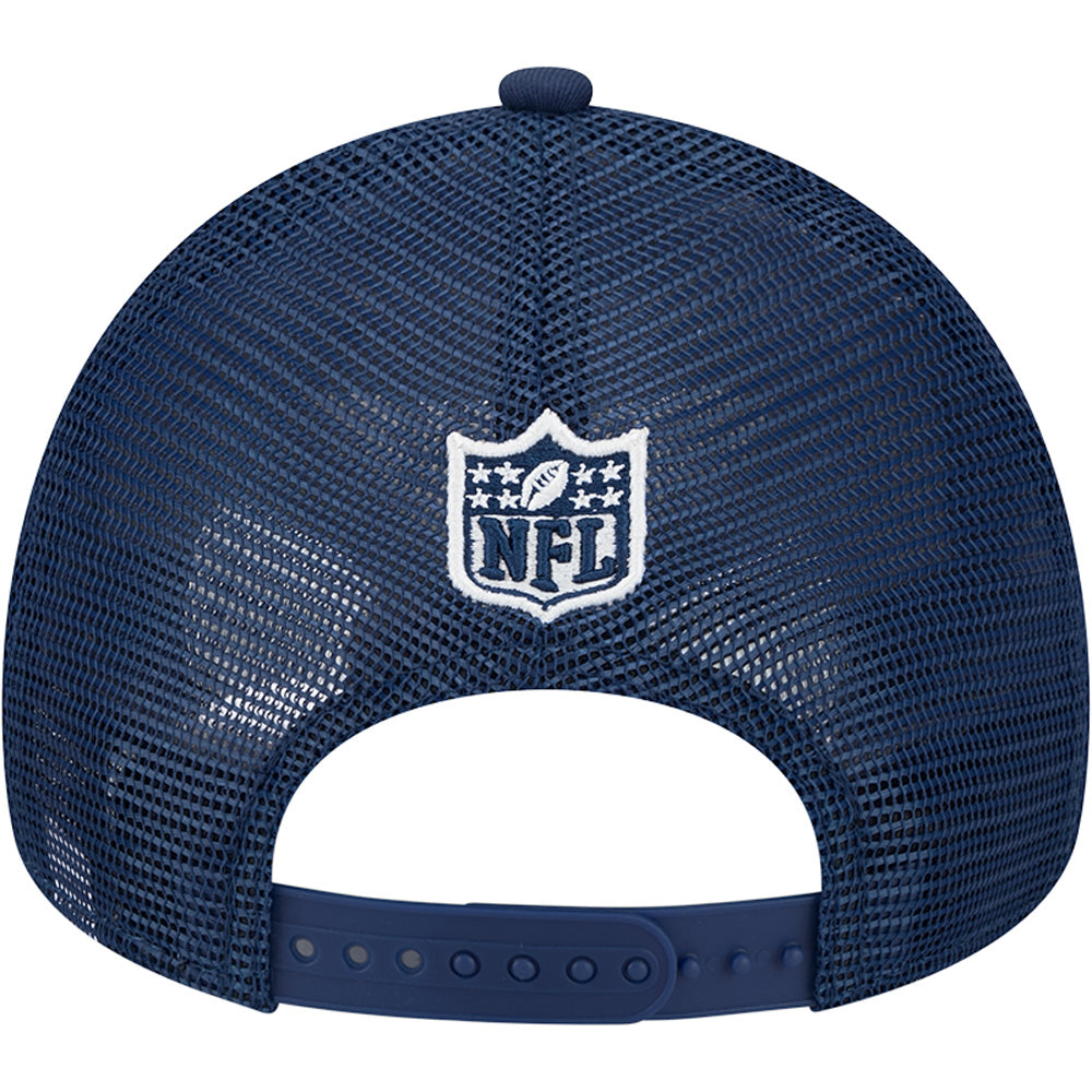 NFL Dallas Cowboys New Era 2024/25 Sideline Historic A-Frame 9FORTY Trucker Adjustable Hat