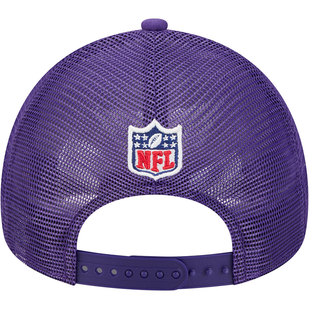 NFL Minnesota Vikings 2024/25 Sideline Historic A-Frame 9FORTY Snapback Hat