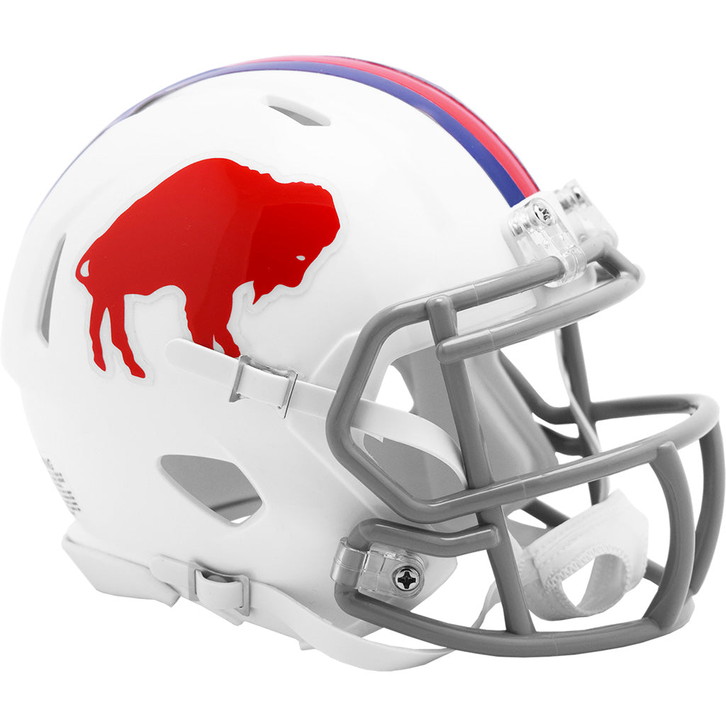 NFL Buffalo Bills Riddell &#39;65 Throwback Mini Speed Helmet