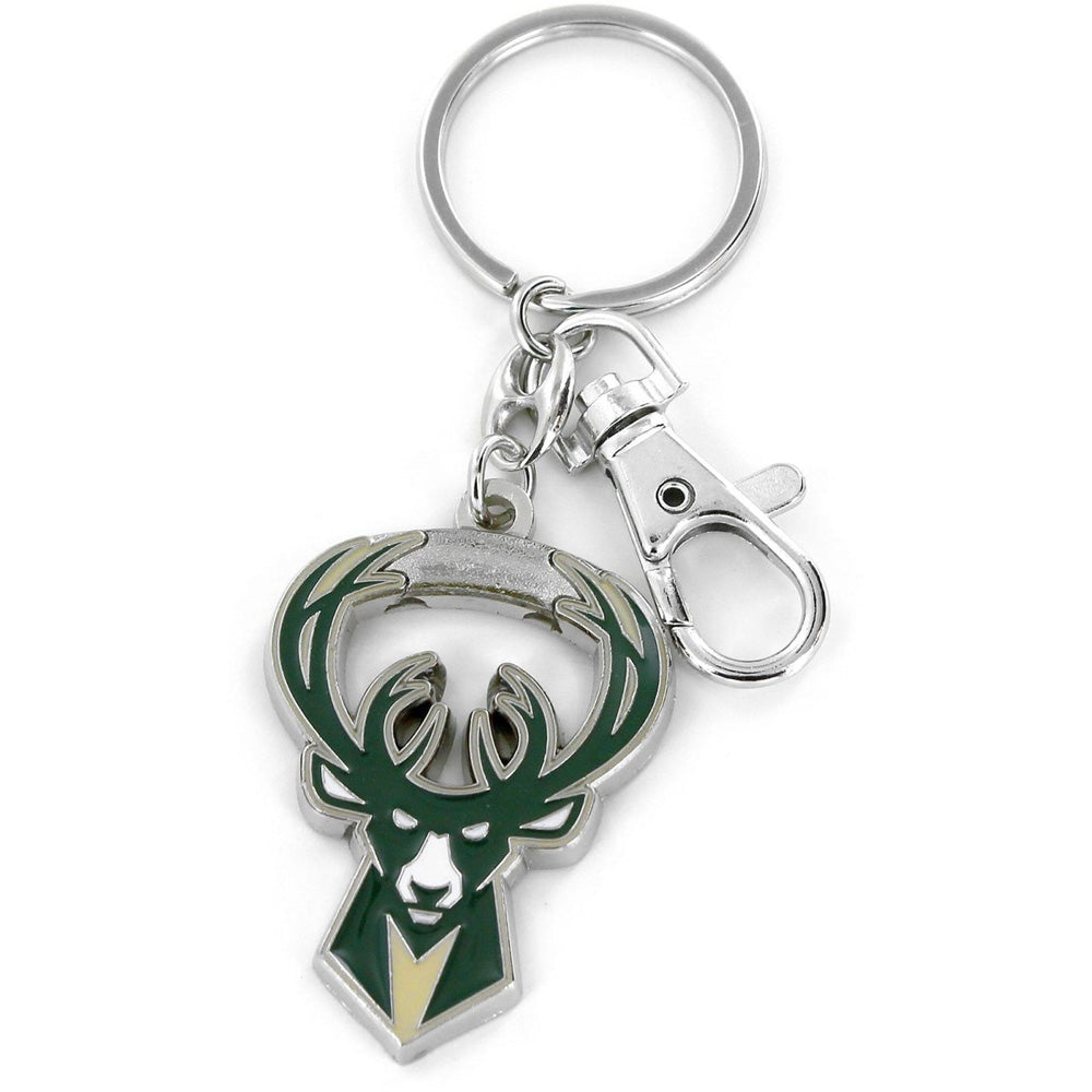 NBA Milwaukee Bucks Aminco Logo Keychain