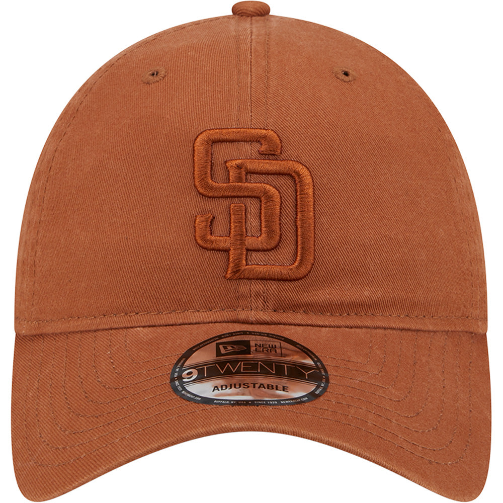 MLB San Diego Padres New Era Earthly Brown 9TWENTY Adjustable