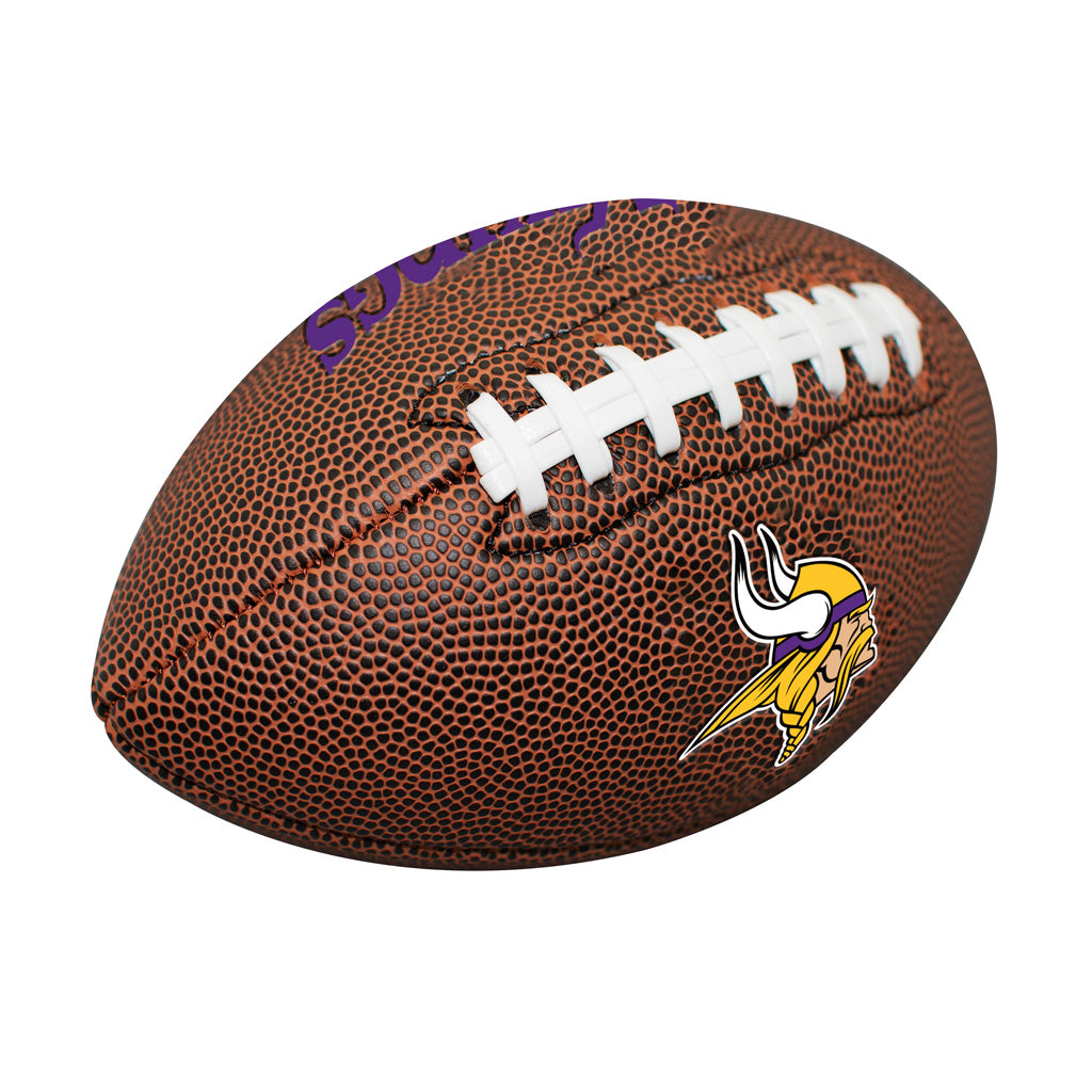 NFL Minnesota Vikings Logo Brands Mini Composite Ball