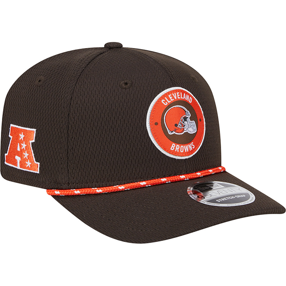 NFL Cleveland Browns New Era 2024/25 Sideline 9SEVENTY Stretch Snapback