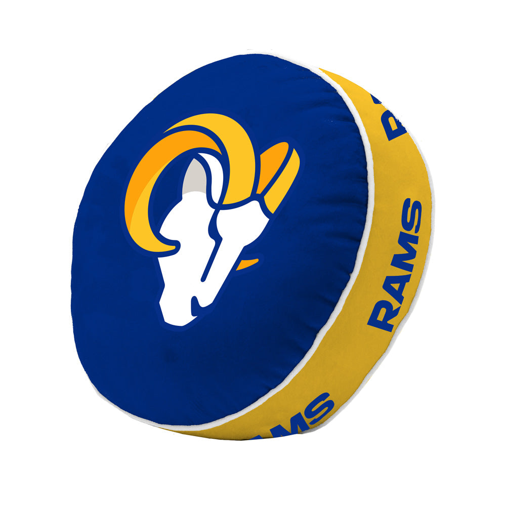 NFL Los Angeles Rams Logo Brands Puff Pillow