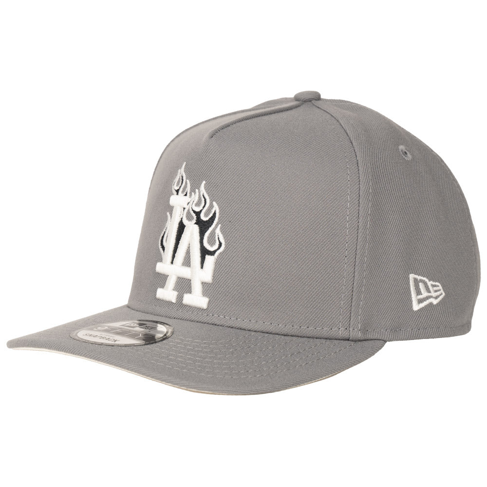 MLB Los Angeles Dodgers New Era Graphite A-Frame 9FIFTY Snapback