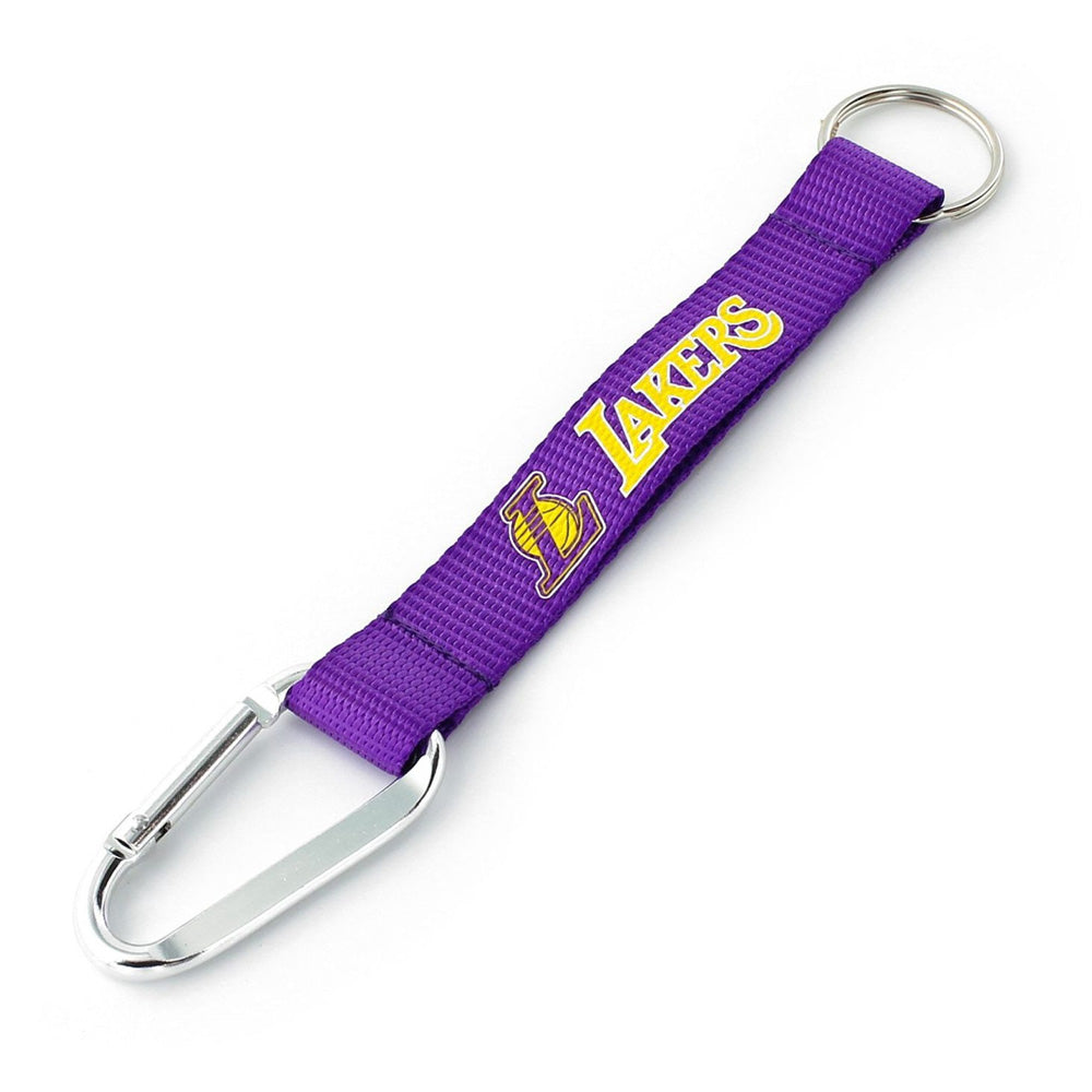 NBA Los Angeles Lakers Aminco Carabiner Lanyard Keychain