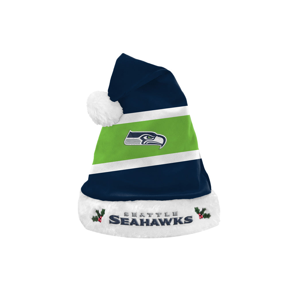 NFL Seattle Seahawks FOCO Basic Santa Hat