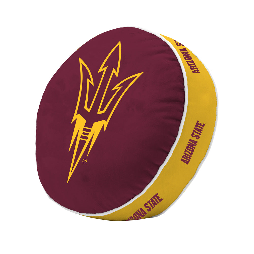 NCAA Arizona State Sun Devils Logo Brands Puff Pillow