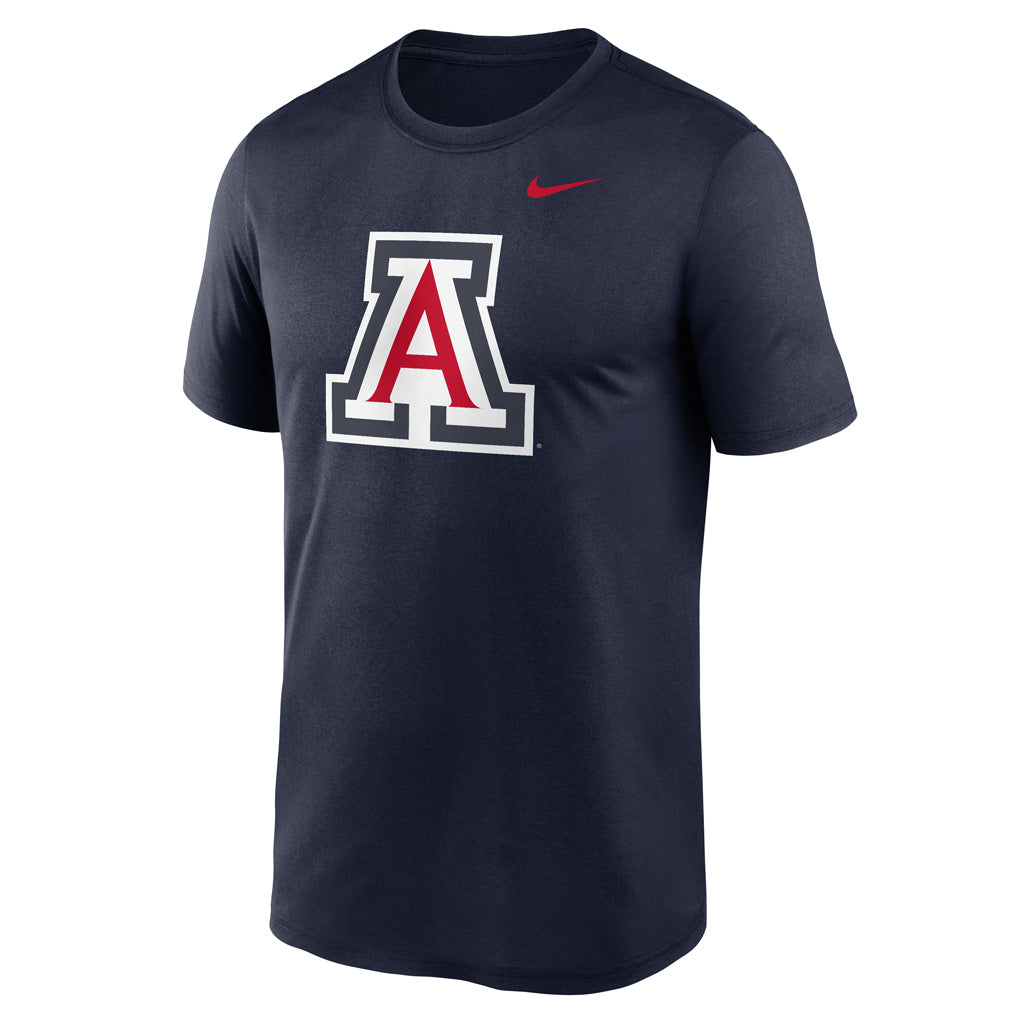 NCAA Arizona Wildcats Nike Primary Legend Logo Red Swoosh T-Shirt