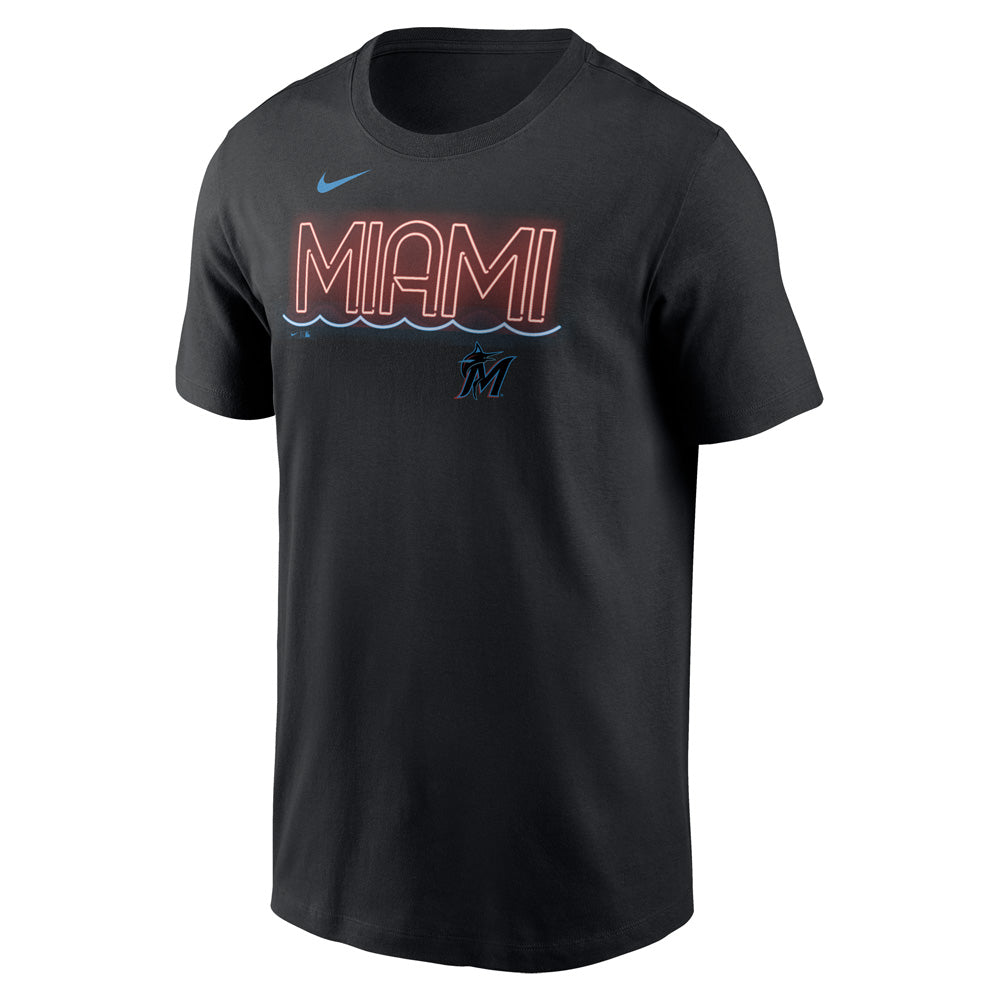 MLB Miami Marlins Nike Local Neon Essential Tee