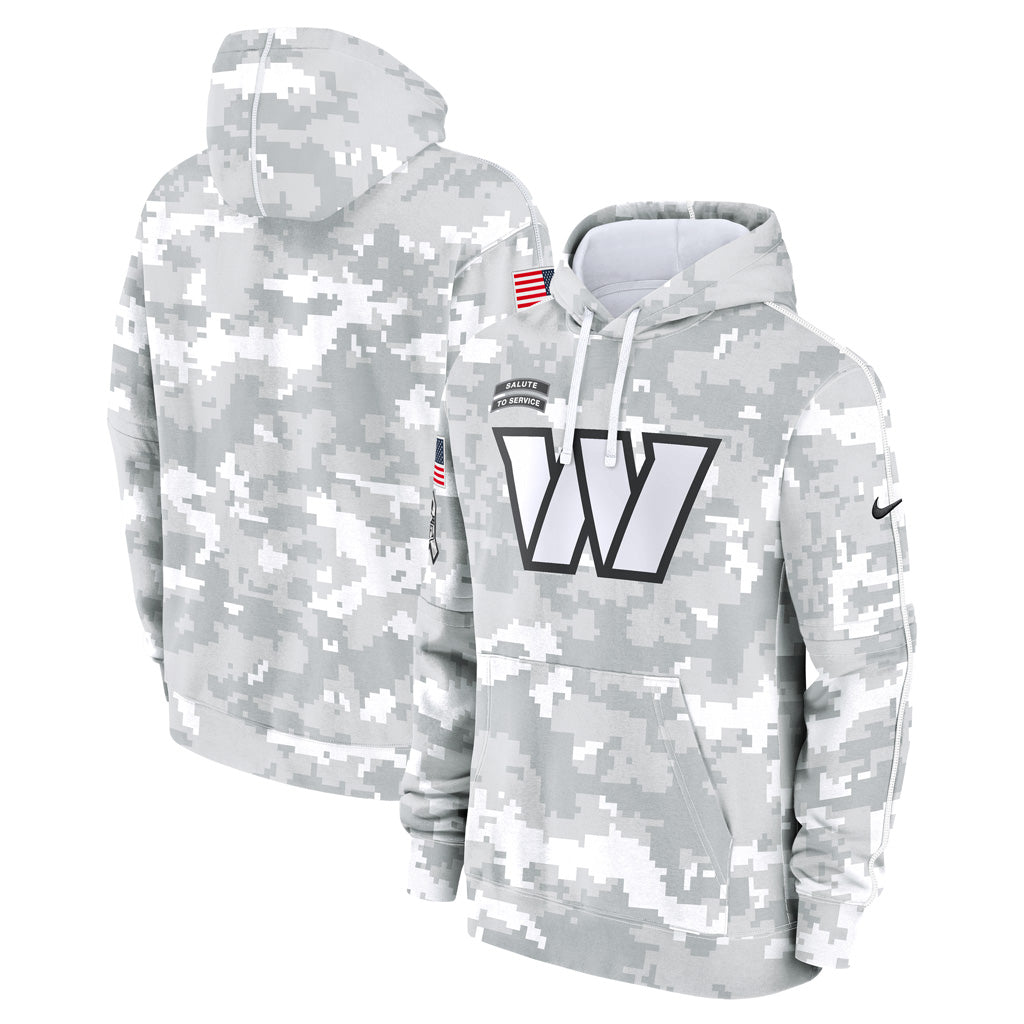 NFL Washington Commanders Nike 2024 Salute to Service Club Hoodie