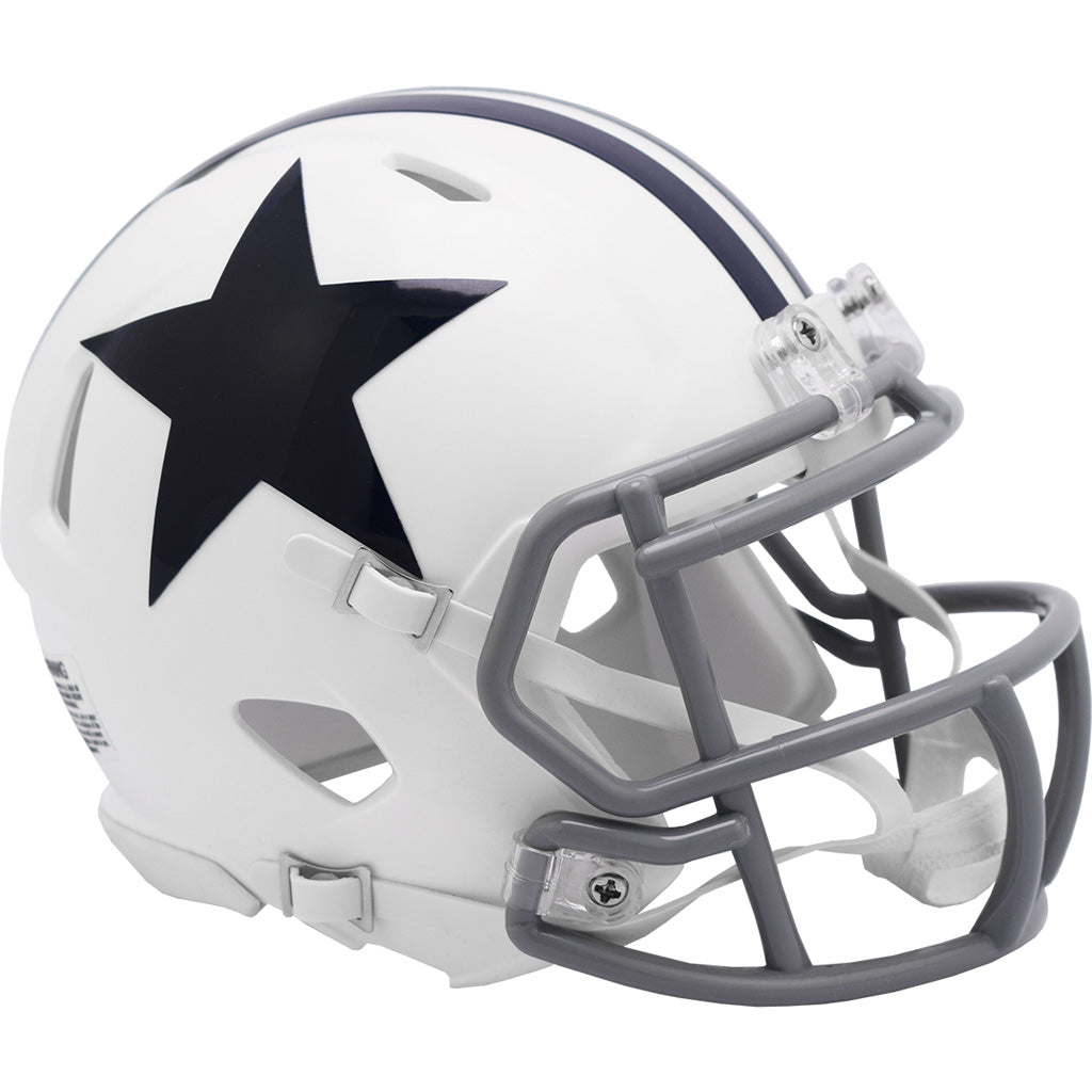 NFL Dallas Cowboys Riddell &#39;60 Throwback Mini Speed Helmet