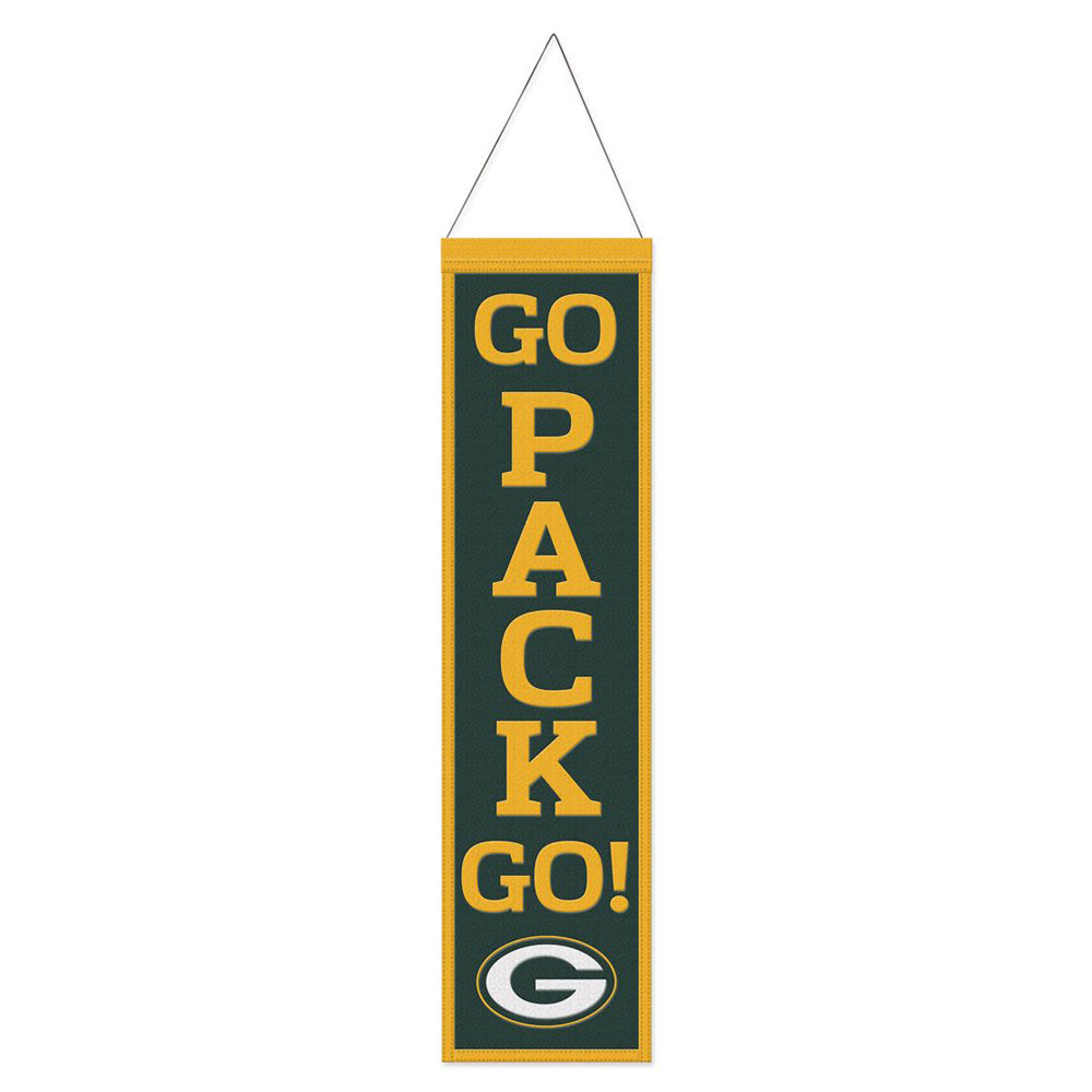 NFL Green Bay Packers WinCraft Slogan Wool Banner