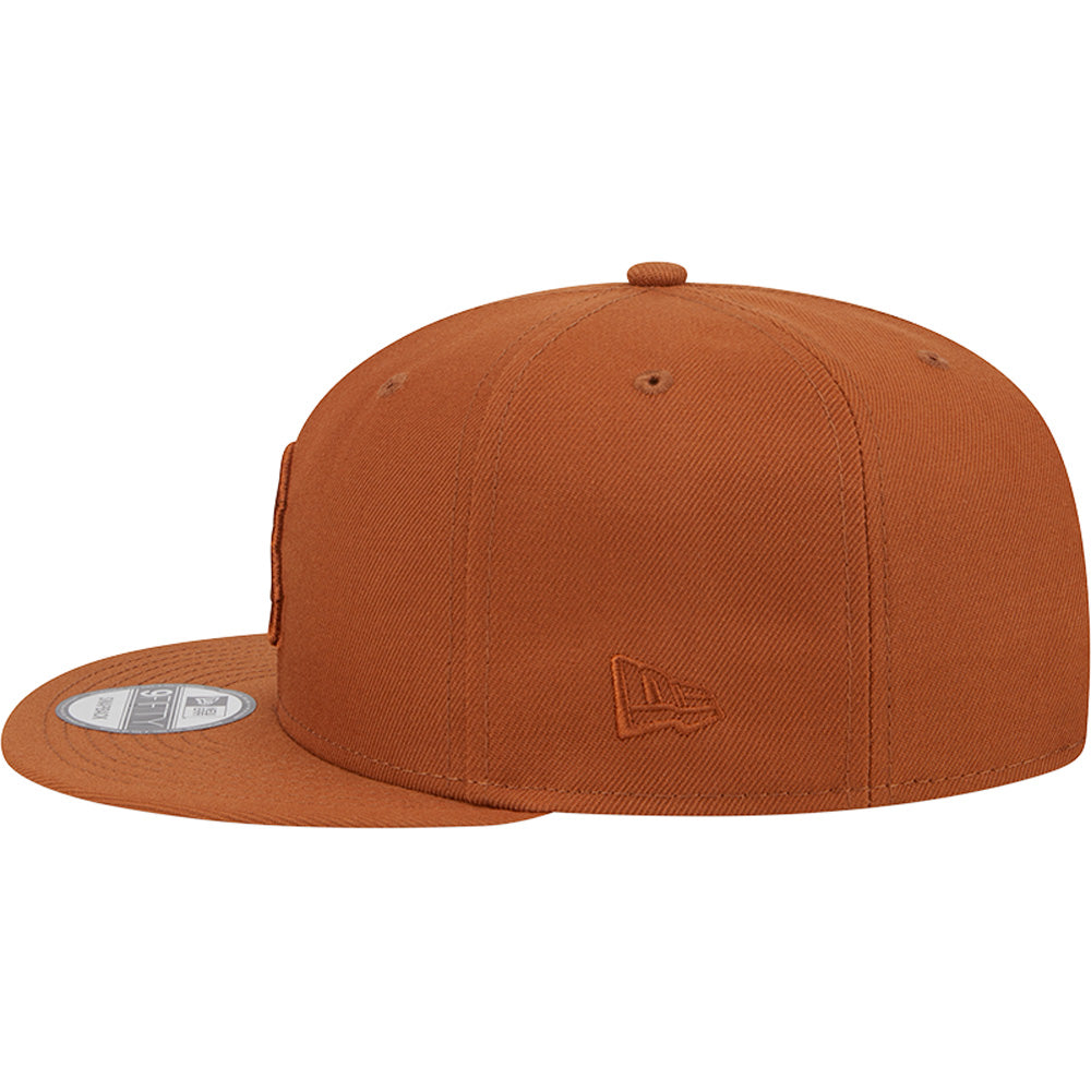 MLB Boston Red Sox New Era Earthly Brown 9FIFTY Snapback Hat