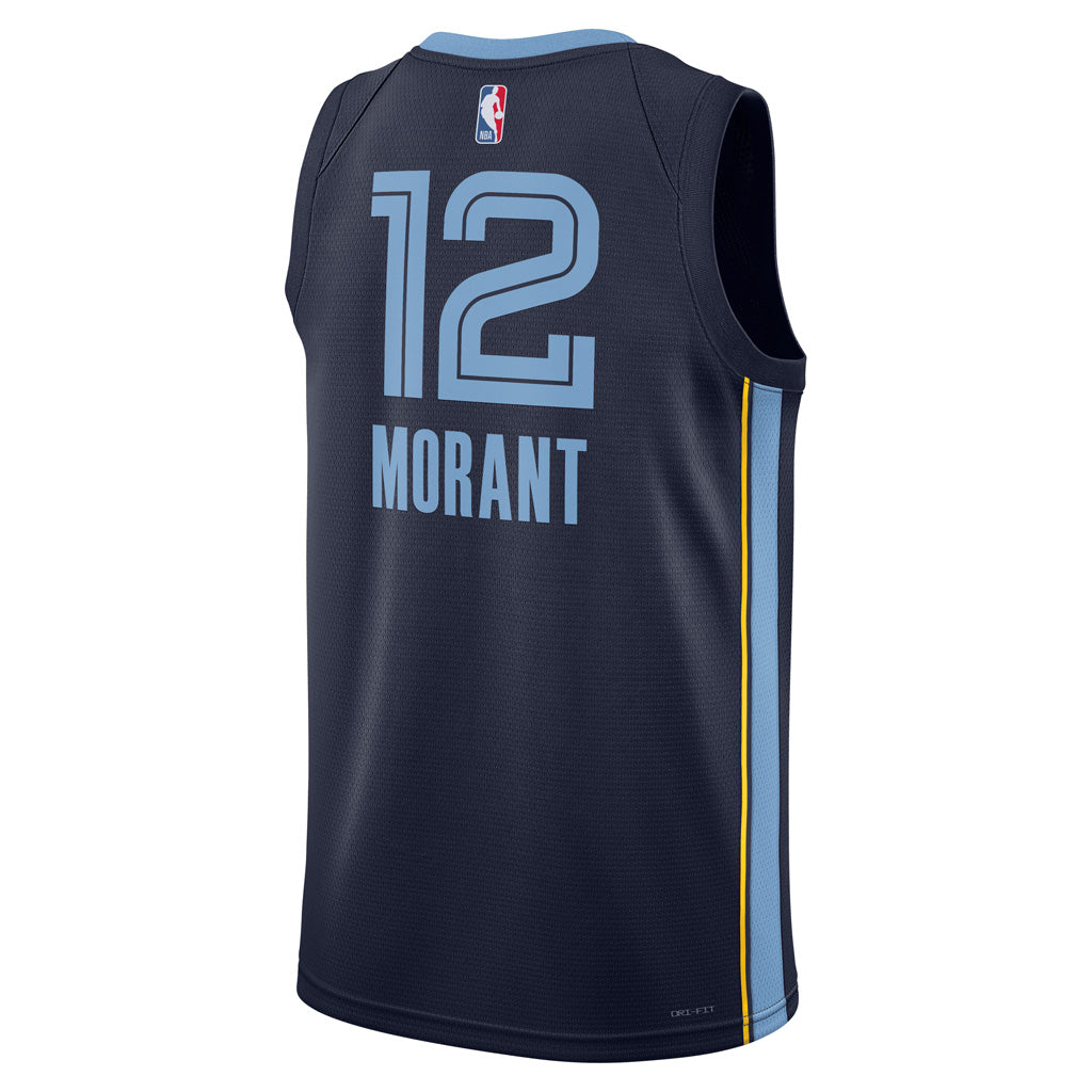 NBA Memphis Grizzlies Ja Morant  Nike Icon Swingman Jersey