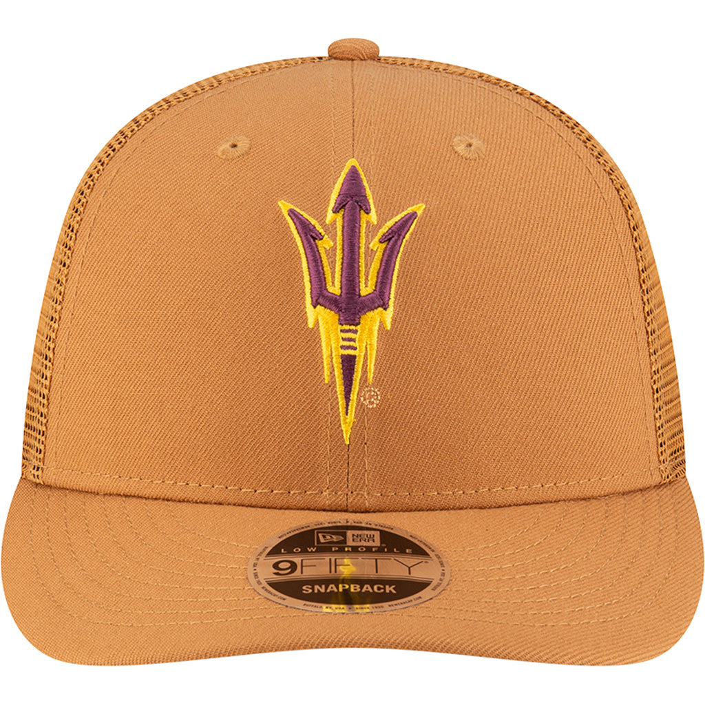 NCAA Arizona State Sun Devils Bronze Low Profile 9FIFTY Snapback Hat - Bronze