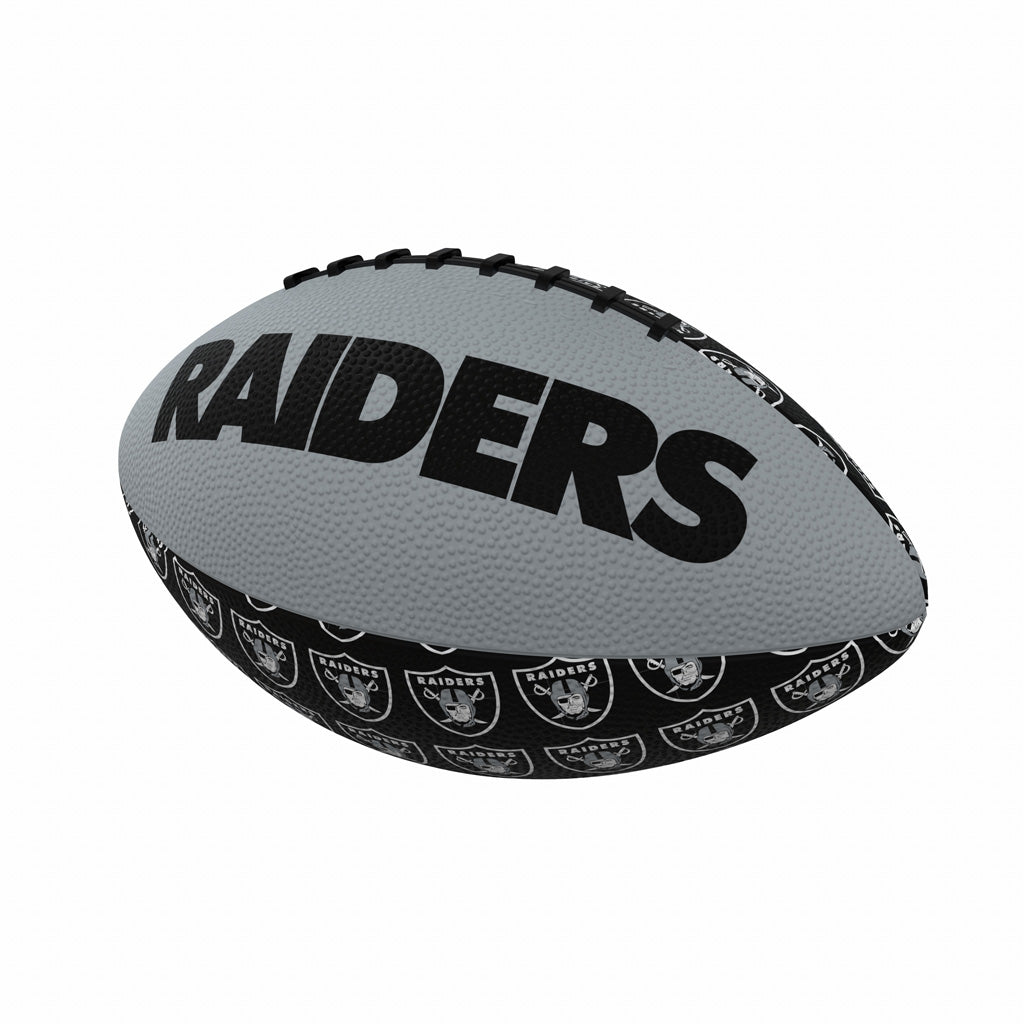 NFL Las Vegas Raiders Logo Brands Mini Rubber Ball