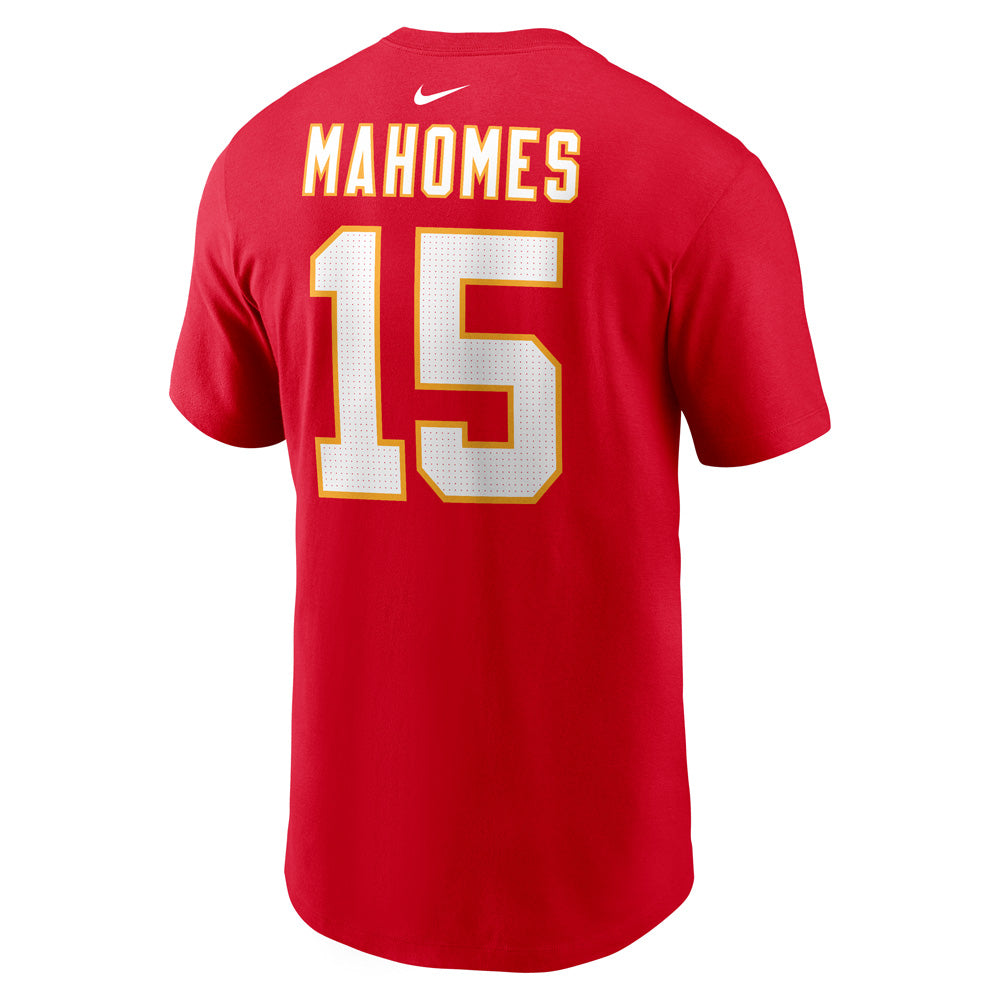 NFL Kansas City Chiefs Patrick Mahomes Nike Player Pride Name &amp; Number Tee