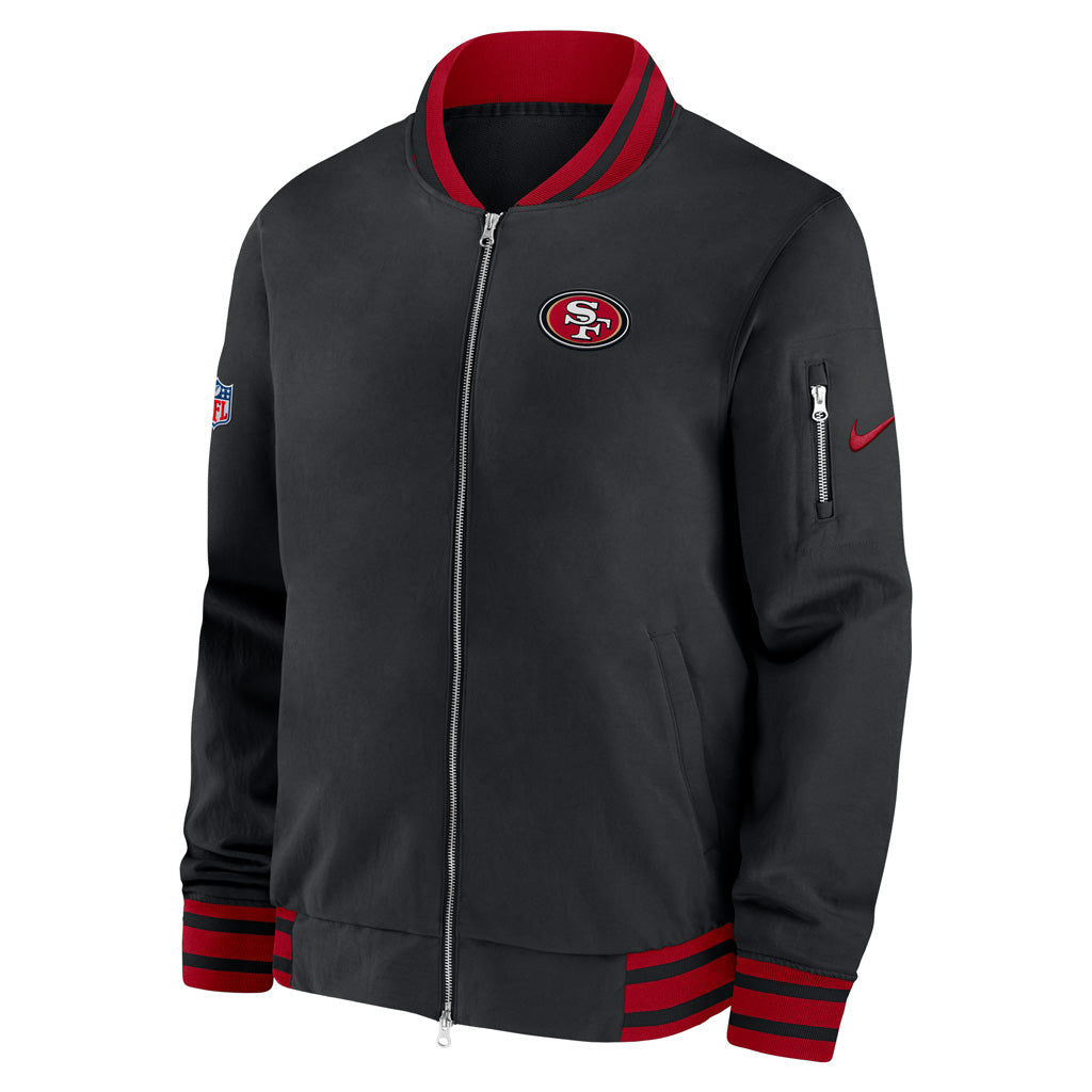 NFL San Francisco 49ers Nike Coach Bomber Jacket