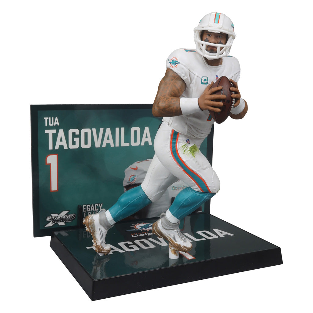 NFL Miami Dolphins Tua Tagovailoa McFarlane 7&quot; Platinum Collectible Figure