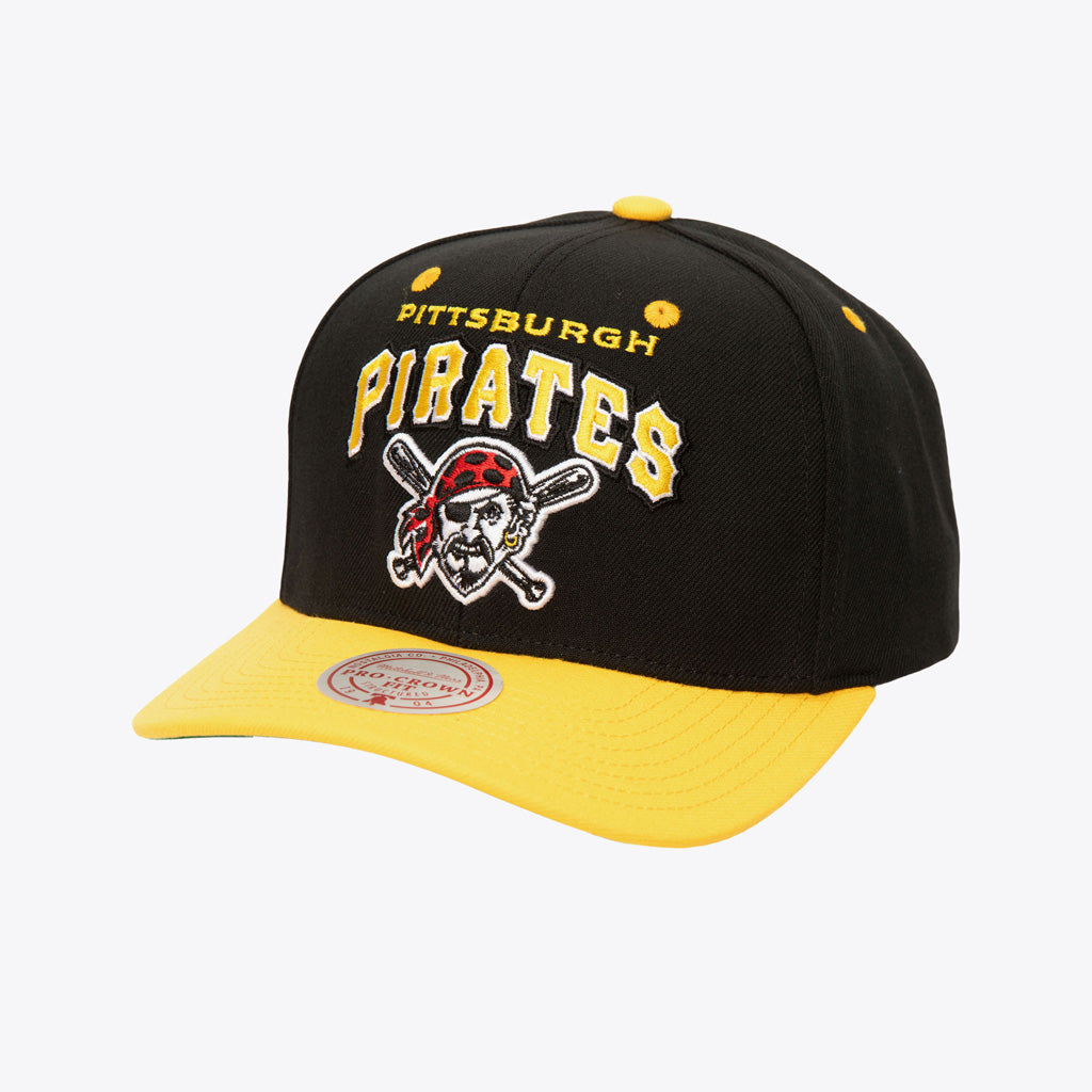 MLB Pittsburgh Pirates Mitchell &amp; Ness Cooperstown All In 2.0 Pro Snapback